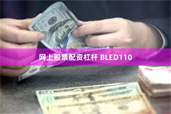 网上股票配资杠杆 BLED110